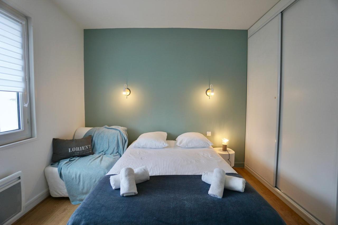 Le Bellevue *A 2 Pas De La Mer * Hyper Centre* Larmor-Plage Exterior photo